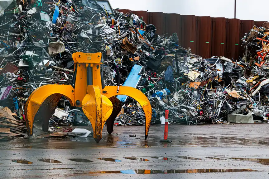Scrap metal pickup